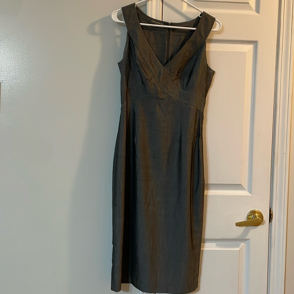 Charles Chang-Lima Grey Dress Size 6